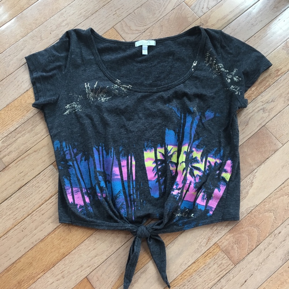 Delia’s Tie Crop Top